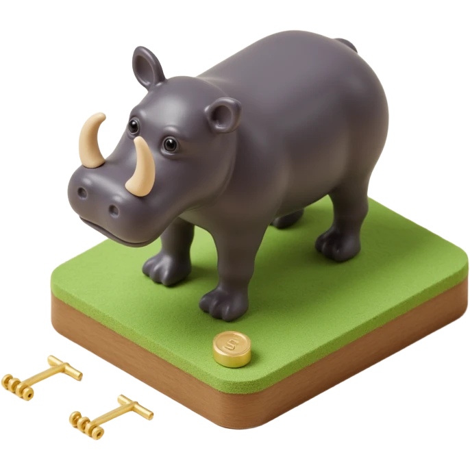 Hippopotamus emoji