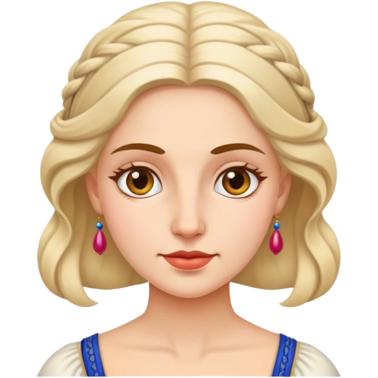 traditional european woman emoji