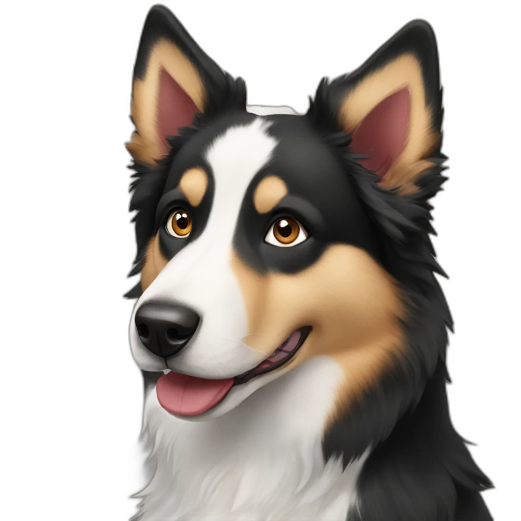 australian Shepard husky emoji