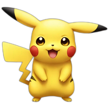 very cute pikachu emoji
