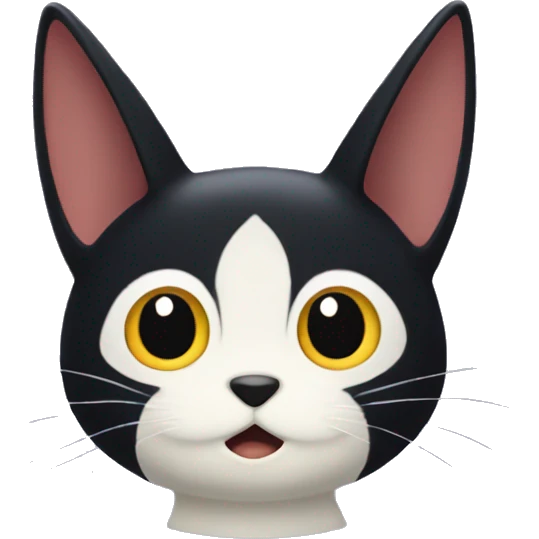 Jiji from Studio Ghibli emoji