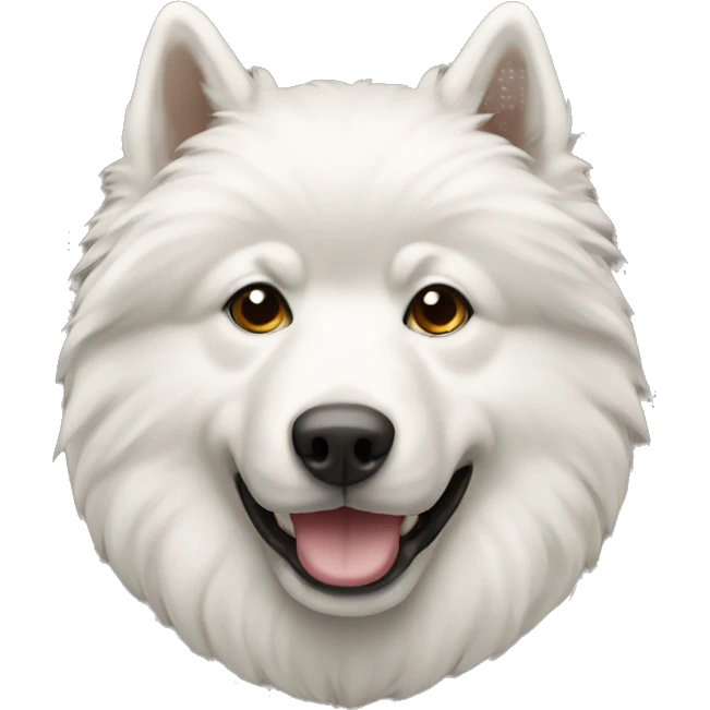 A Samojede emoji