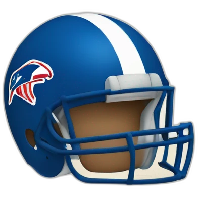 Blueprint American football emoji
