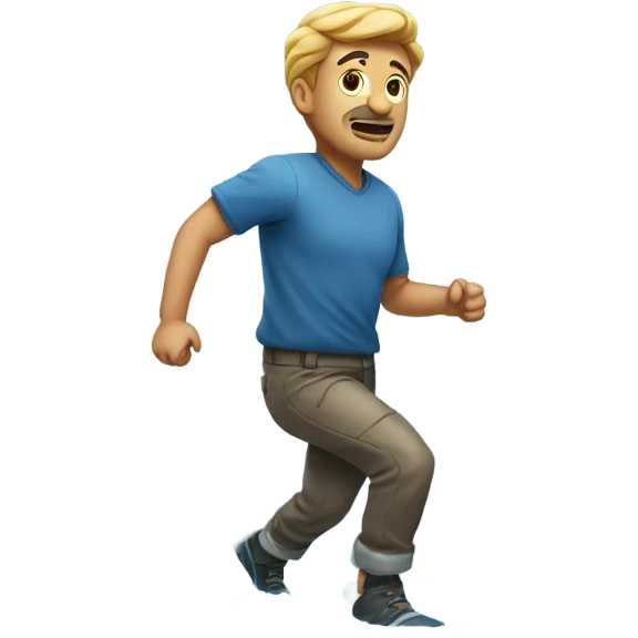 man walking on water emoji