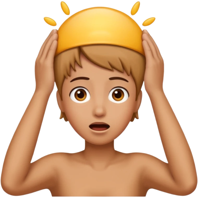 hands on head surprised emoji
