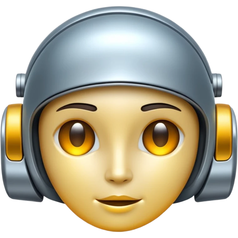 create a realistic emoji showing a logictic ai emoji