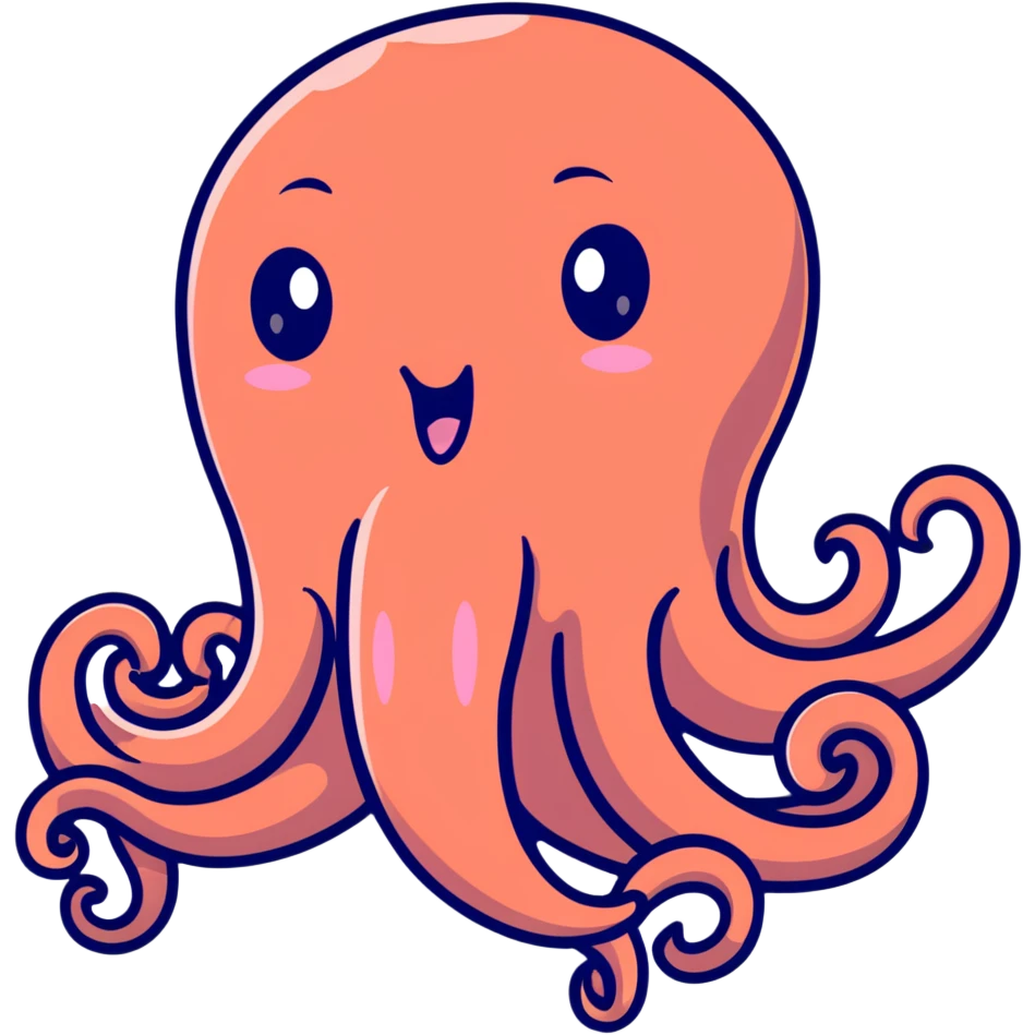 squid yawning emoji