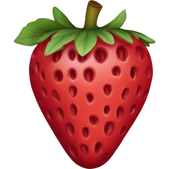 Fraise burgundy emoji
