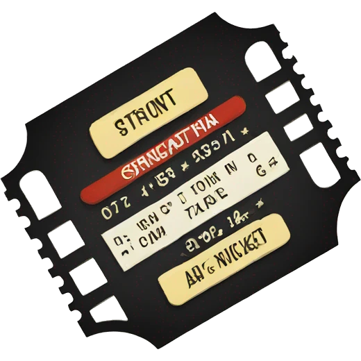 cine ticket emoji