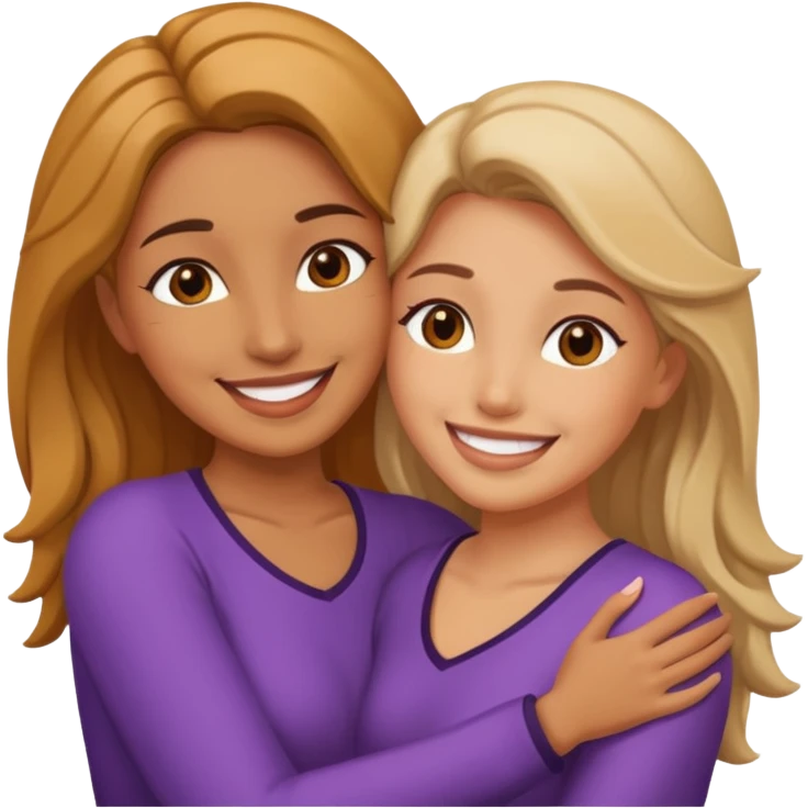 Two females having lesbian sex emoji