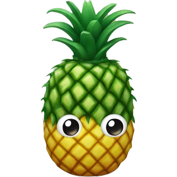 pineapple, android style emoji