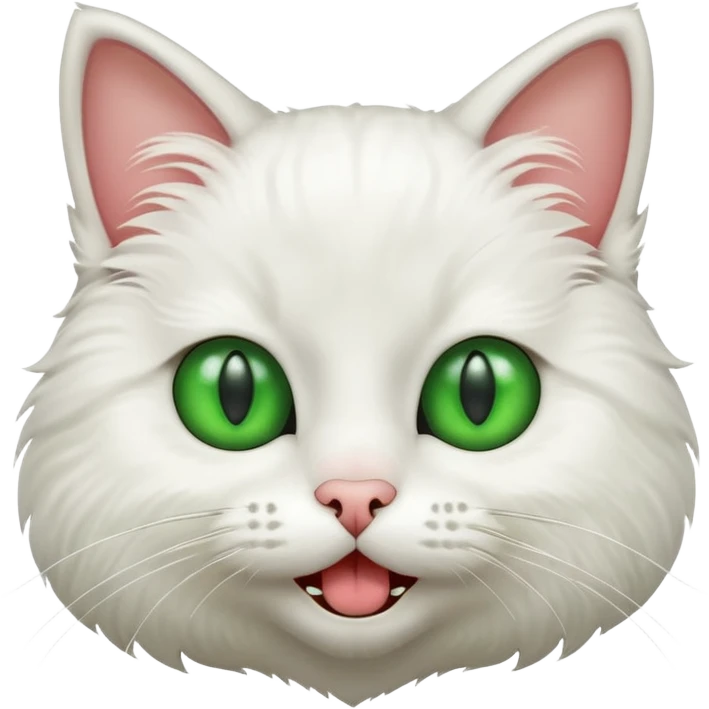 cat making a silly face emoji