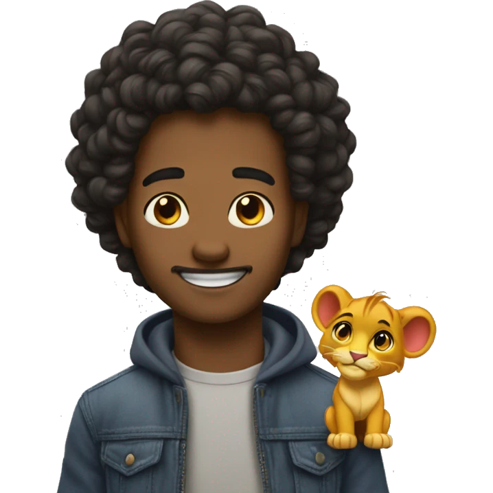 Creami un emoji con Simba la rue emoji