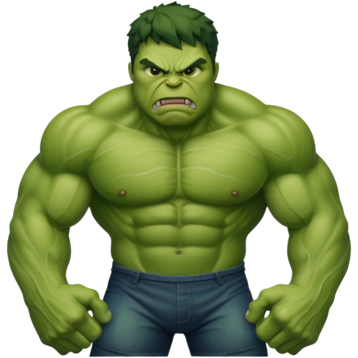 angry hulk emoji