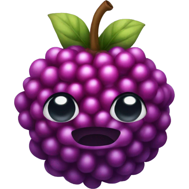 purple berry emoji