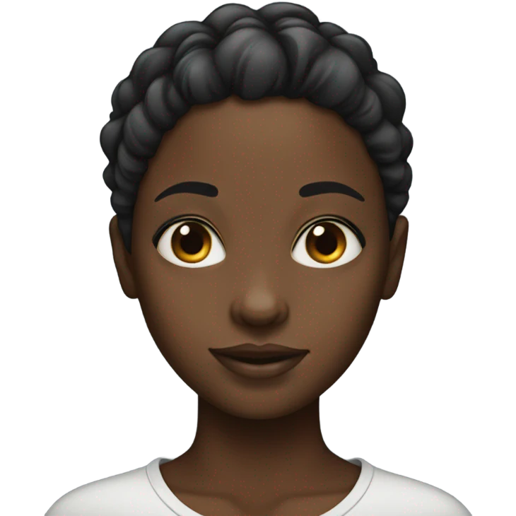 black girl emoji
