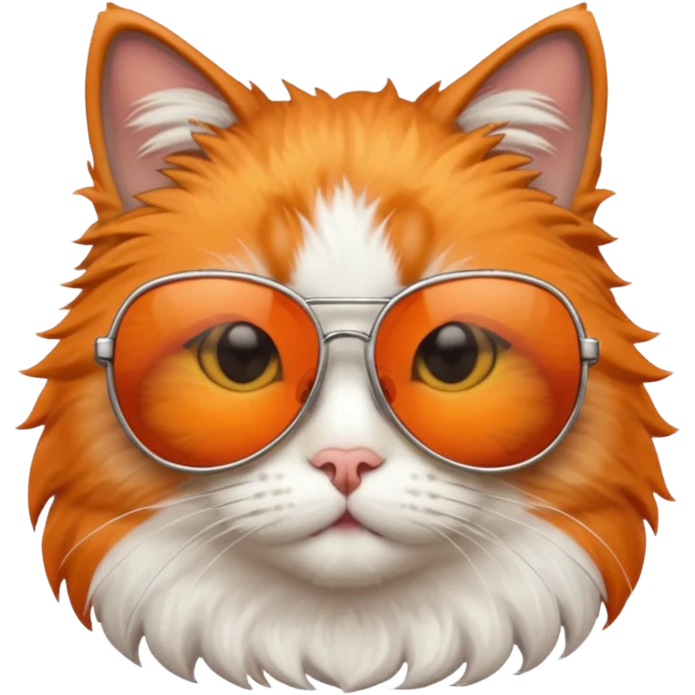 Cat wearing sunglasses emoji