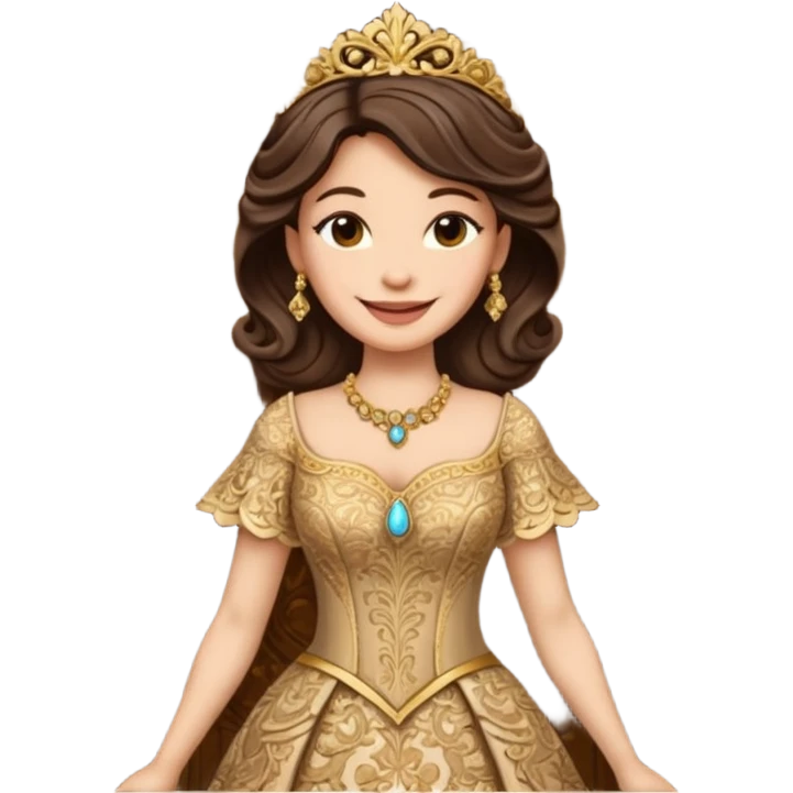 The character in Call Beauty and the Beast: Mrs. Wardrobe emoji