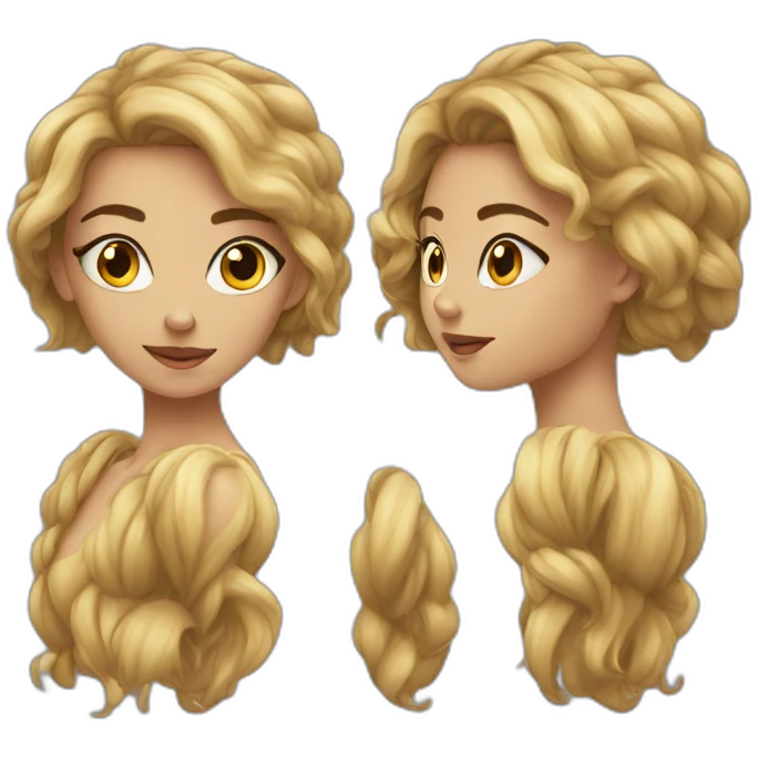 Hot girl emoji