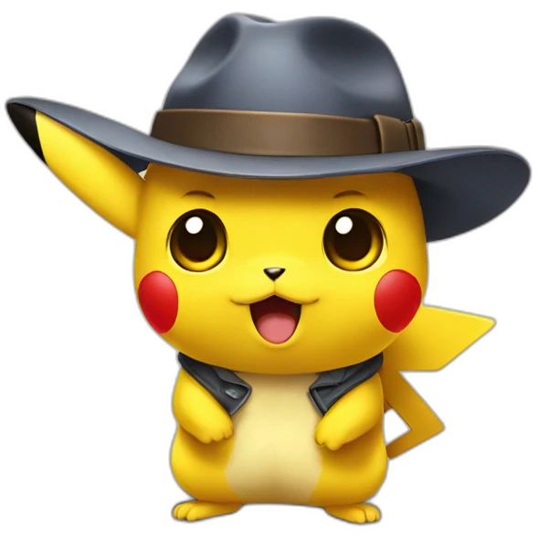 pikachu detective emoji
