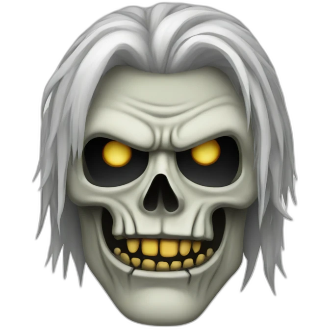 undead-rocker-face emoji