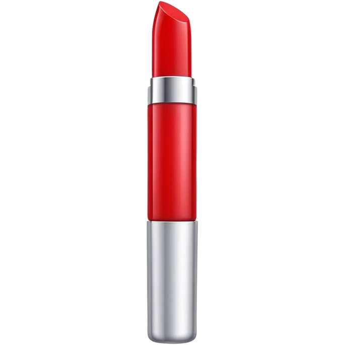 Scarlet lip gloss tube  emoji