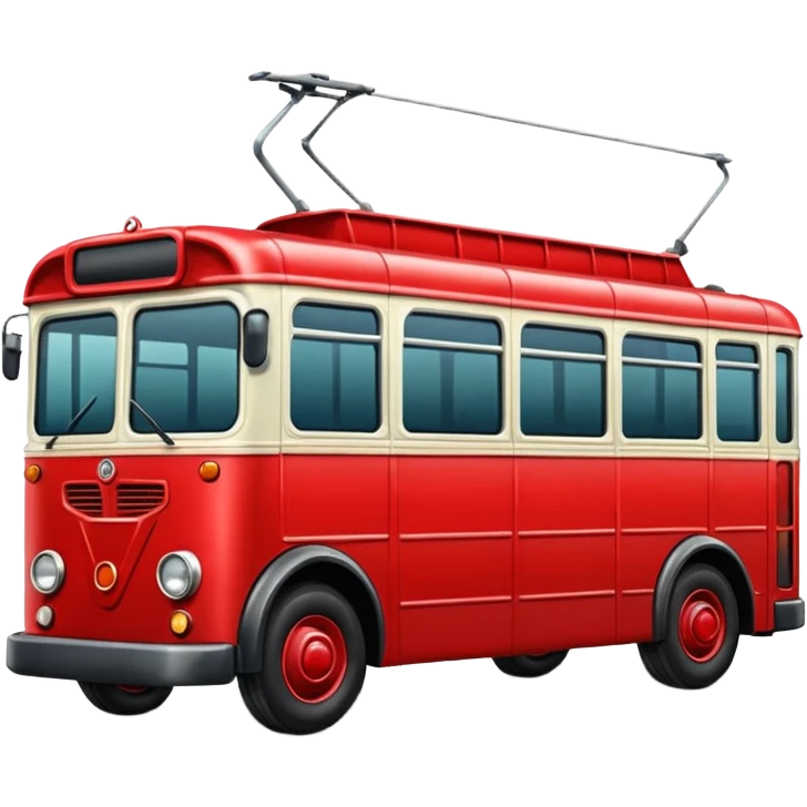 trolleybus emoji