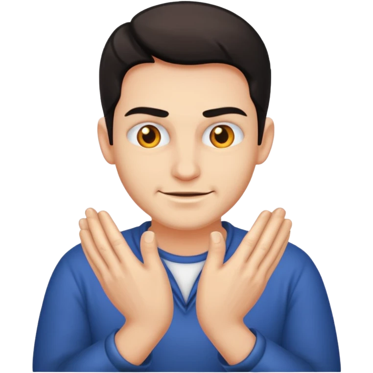 evil man rubbing hands with a smirk emoji