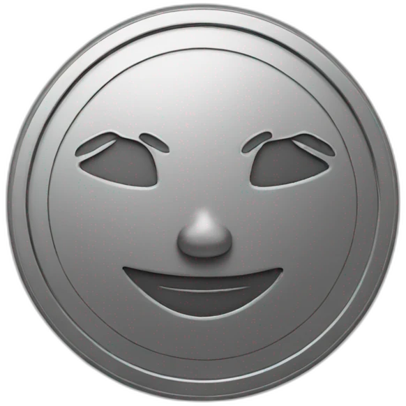 a coin emoji