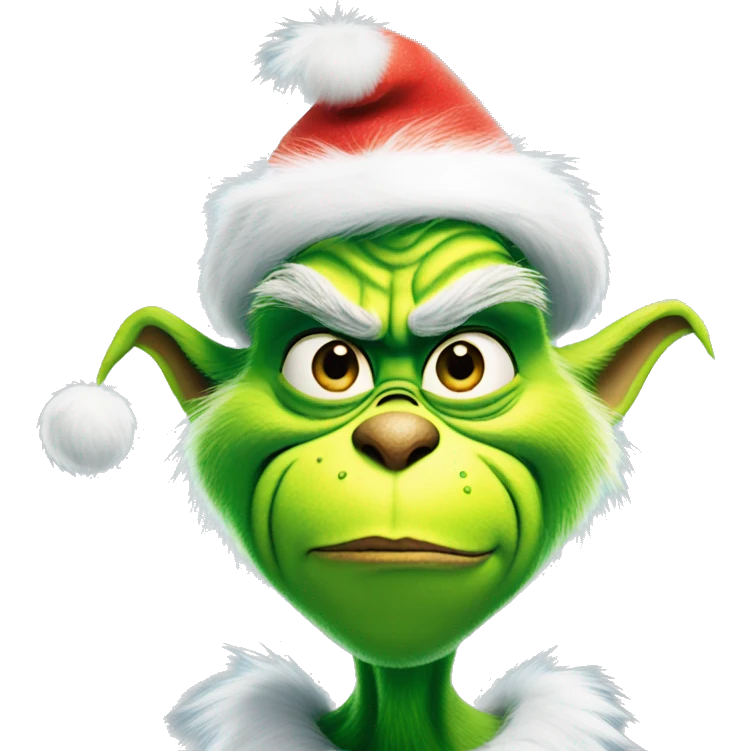 the grinch  emoji