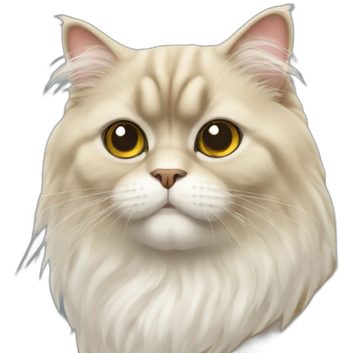 Persian cat emoji
