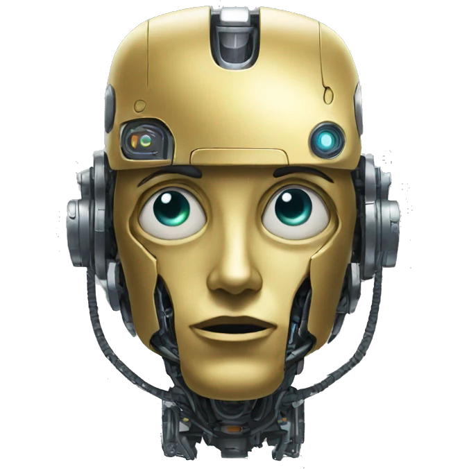 mind blown robot emoji