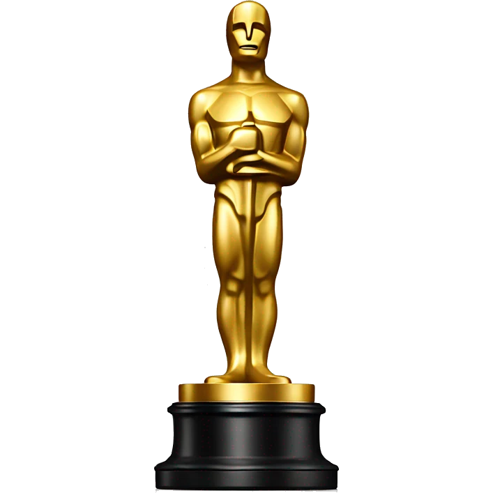 oscar statuette emoji