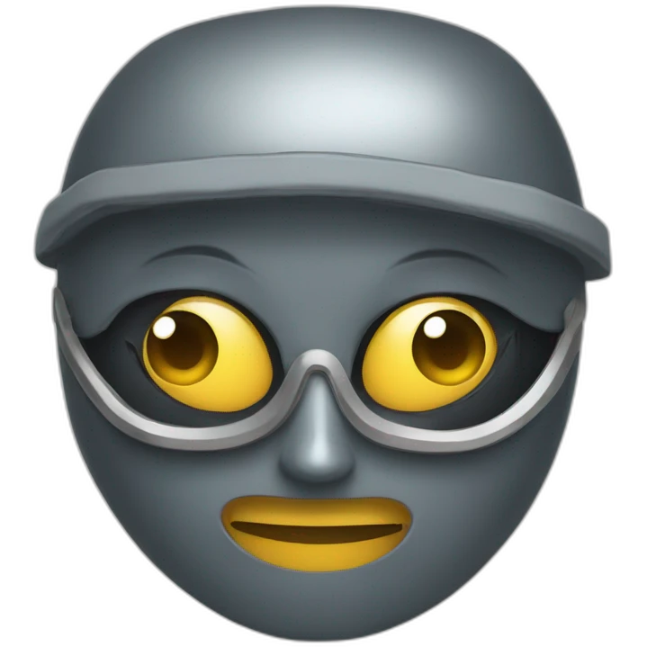 masque à oxygène emoji