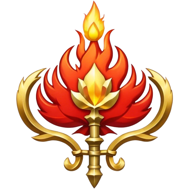 fire royal emblem emoji
