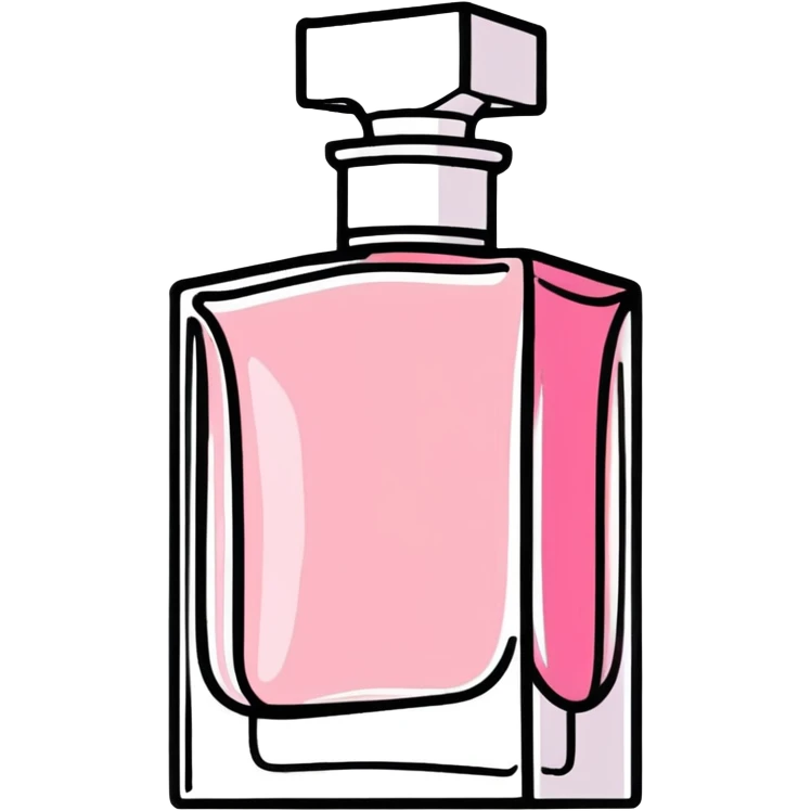 Pink perfume bottle emoji