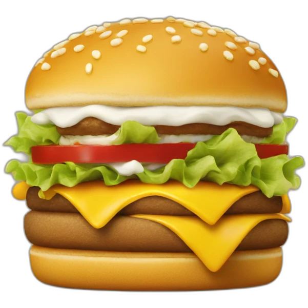 Mc Donald’s logo emoji