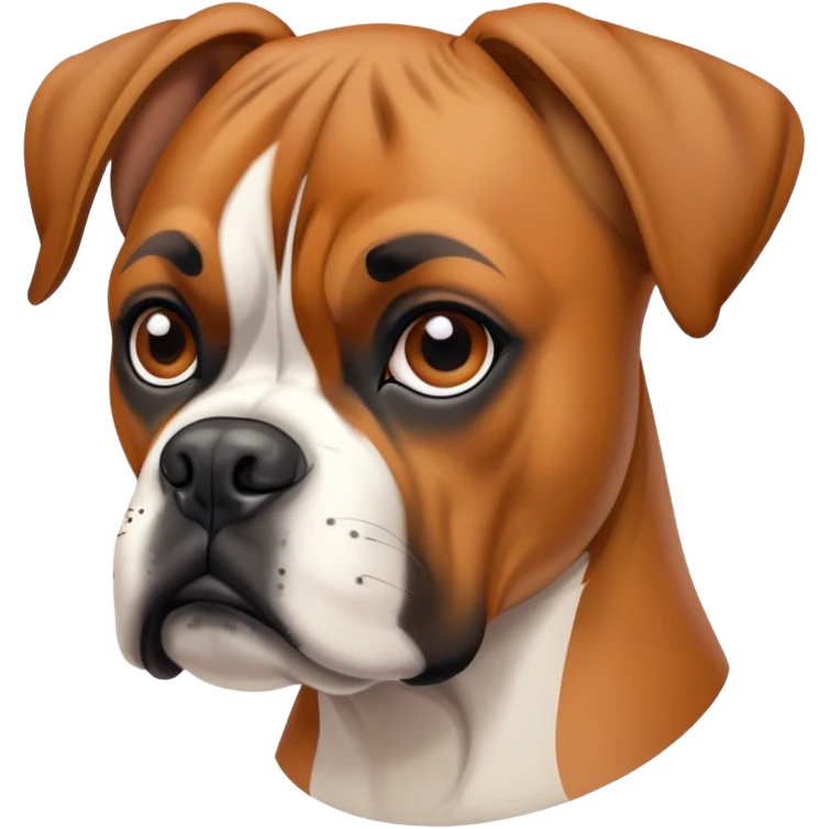 Boxer dog emoji