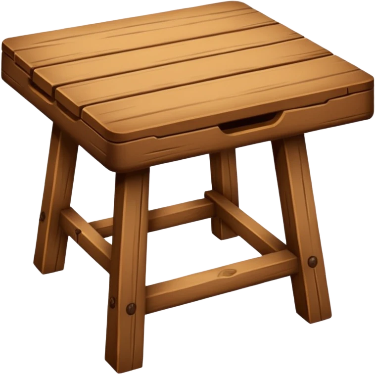 mesa de madera  emoji