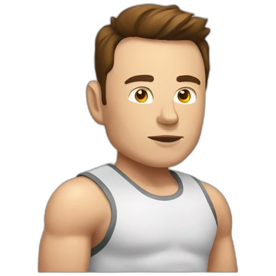 Elon Musk boxer emoji