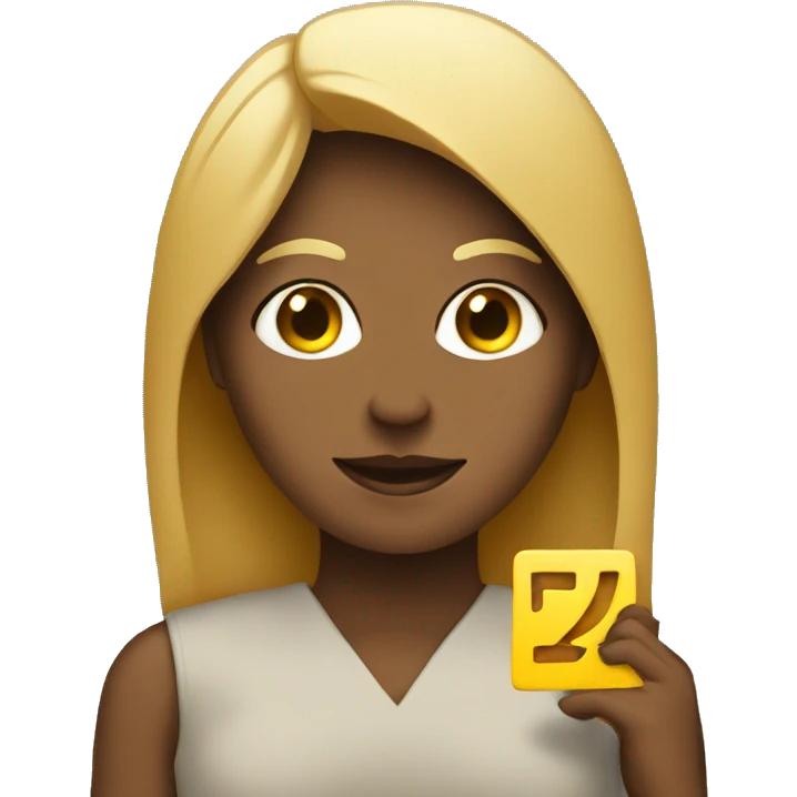 Women sign with equality symbol  emoji