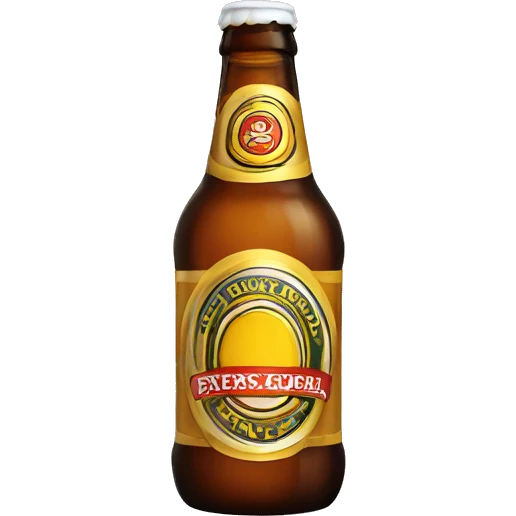 bottle of beer emoji