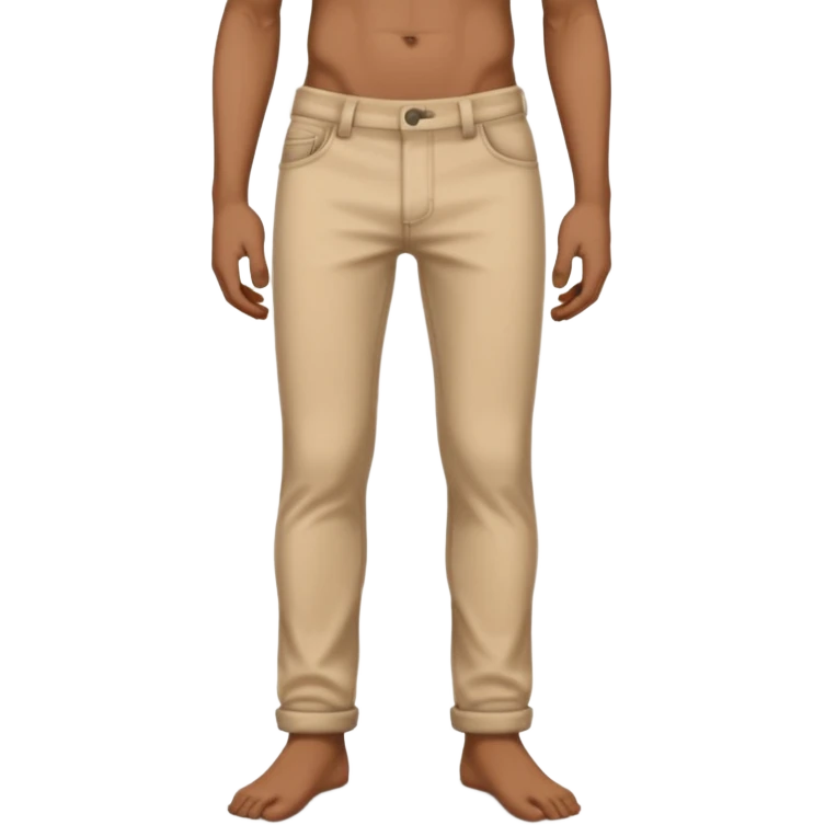Stripping off the pants emoji