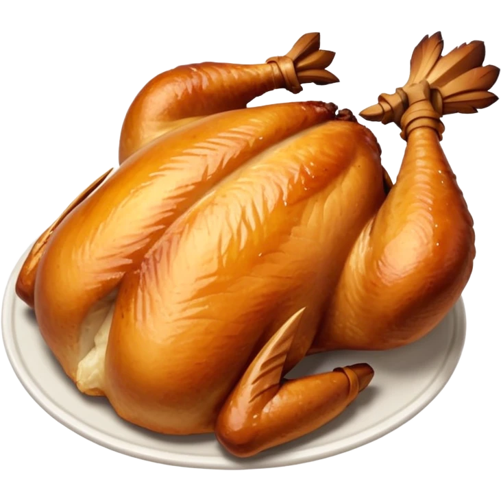 Rotisserie chicken emoji