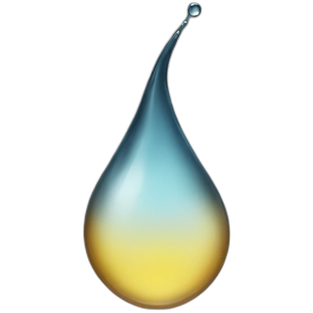 Oil drop emoji