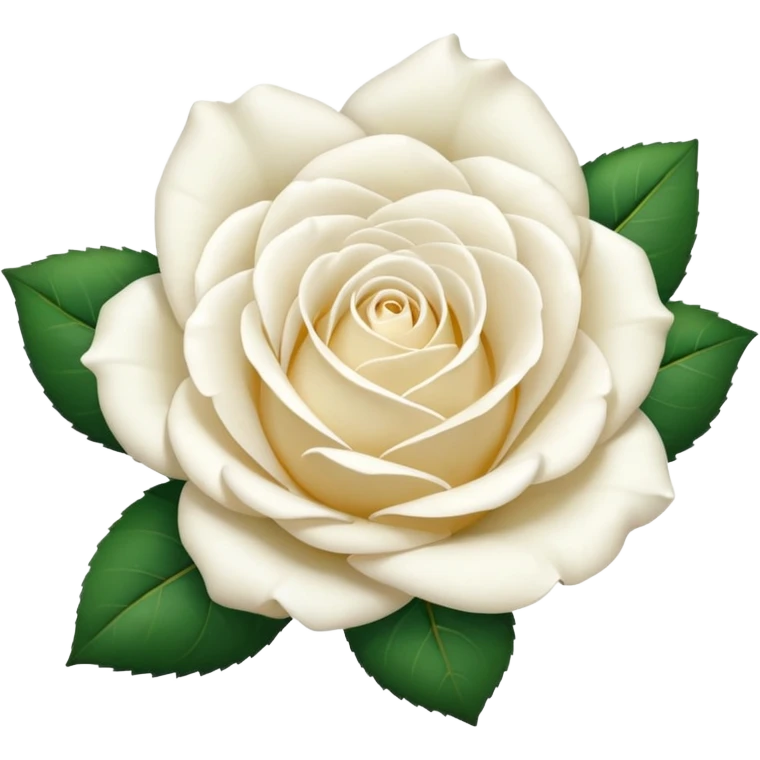 White rose emoji