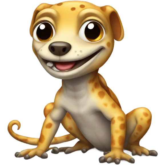 dog gecko emoji