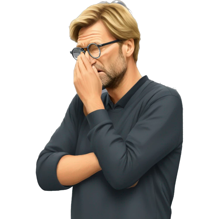 Klopp facepalm emoji