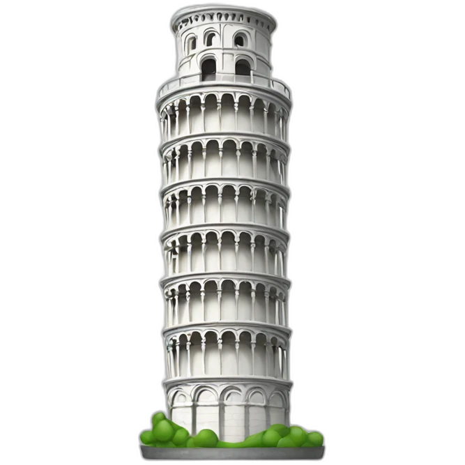 tower of pisa emoji