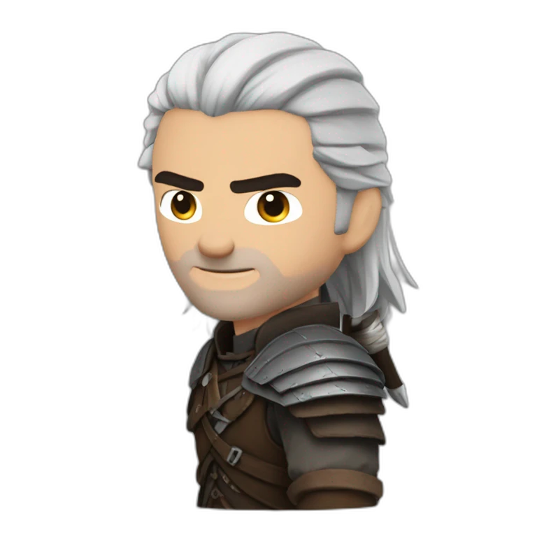 Geralt of Rivia emoji